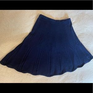 Lilly Pulitzer 100% Merino Wool Skirt Sz S EUC